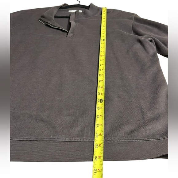 Cutter& Buck ! sweater,men XL,supima cotton, pullover,1/4 zip,sporty,outdoorsy - Picture 3 of 11